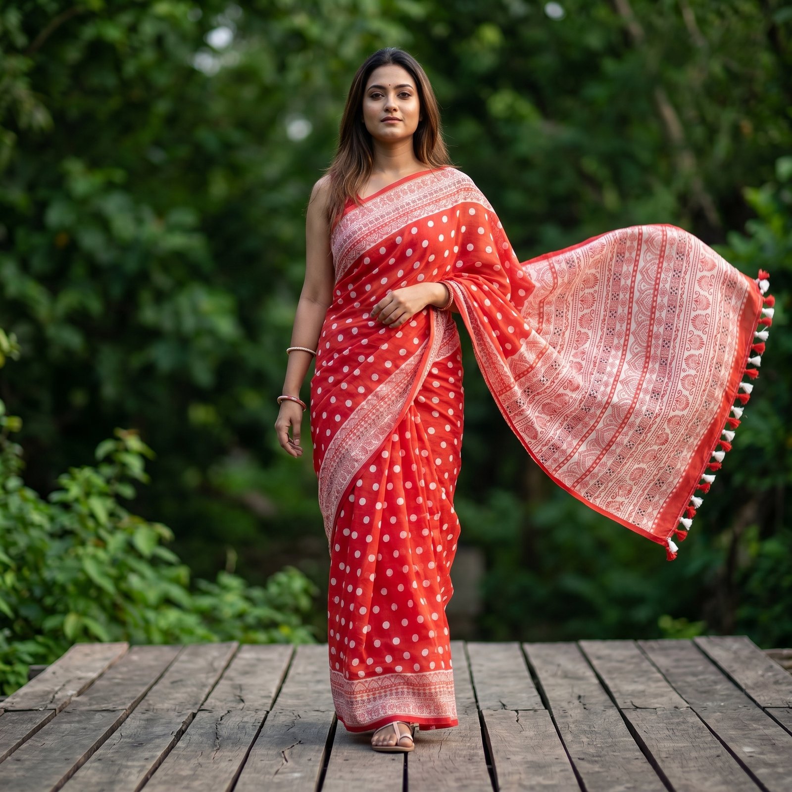 Red & Ball print (2)